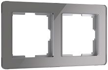 Рамка универсальная Werkel Acrylic 2-м. стекло графит картинка